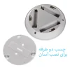 چراغ زیر کابینتی ریموت دار 3عددی